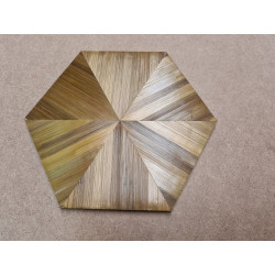 Hexagone radial uni