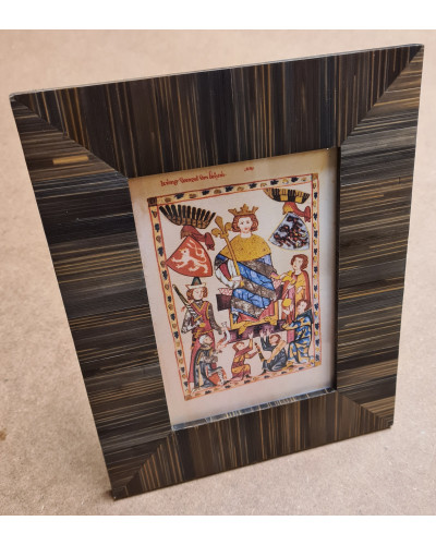 Cadre photo 25x20 aux lignes perpendiculaires