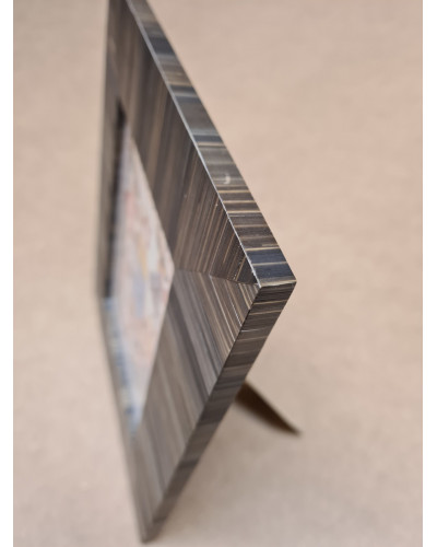 Cadre photo 25x20 aux lignes perpendiculaires