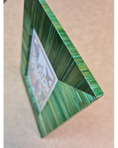 Cadre photo 25x20 aux lignes perpendiculaires