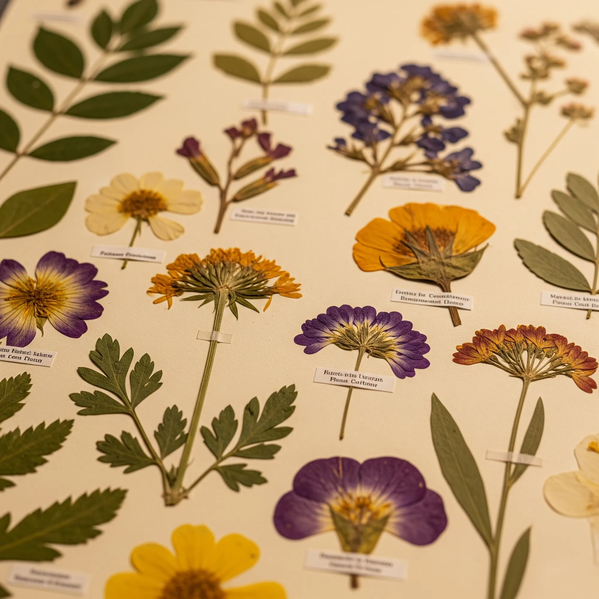 Herbier de lumière